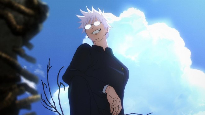 Satoru Gojo as a student 